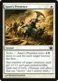 Ajani's Presence – Common Magic: The Gathering card from Journey into Nyx (#2)