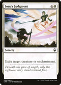 Iona's Judgment – Common Magic: The Gathering card from Commander Legends (#25)