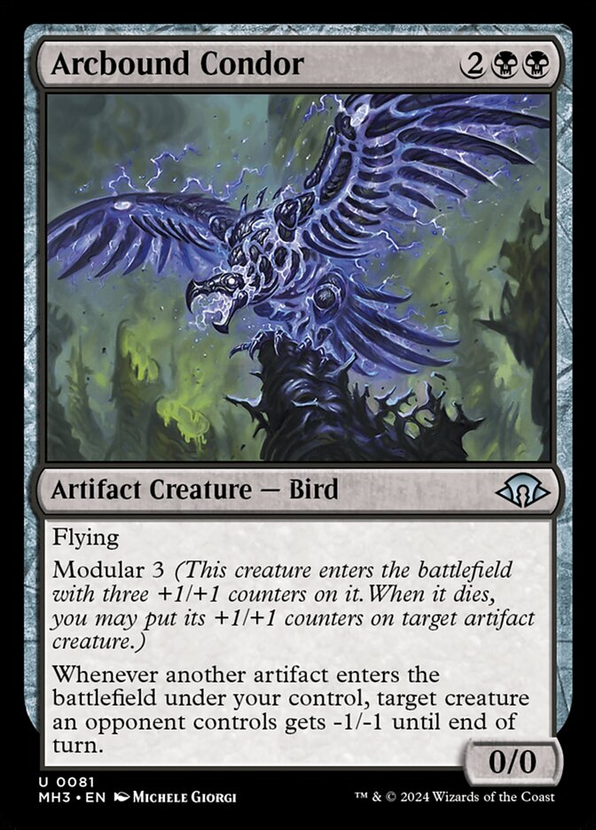 Arcbound Condor – Uncommon Magic: The Gathering card from Modern Horizons 3 (#81)