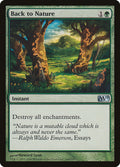 Back to Nature – Uncommon Magic: The Gathering card from Magic 2011 (#164)