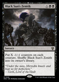 Black Sun's Zenith – Rare Magic: The Gathering card from Murders at Karlov Manor Commander (#126)