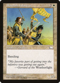 Benalish Infantry – Common Magic: The Gathering card from Weatherlight (#8)