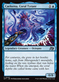 Caelorna, Coral Tyrant – Uncommon Magic: The Gathering card from Aetherdrift (#40)