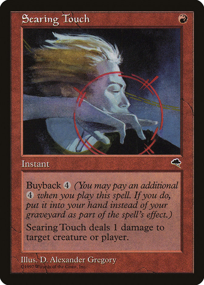 Searing Touch – Uncommon Magic: The Gathering card from Tempest (#201)