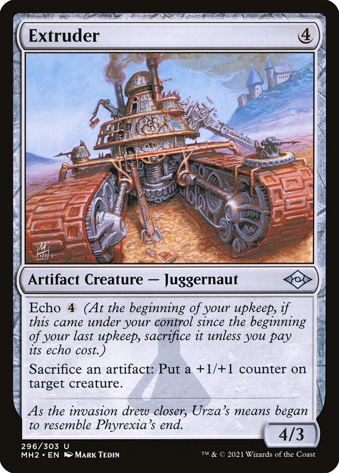 Extruder – Uncommon Magic: The Gathering card from Modern Horizons 2 (#296)
