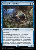 Azure Beastbinder – Rare Magic: The Gathering card from Bloomburrow Promos (#41p)