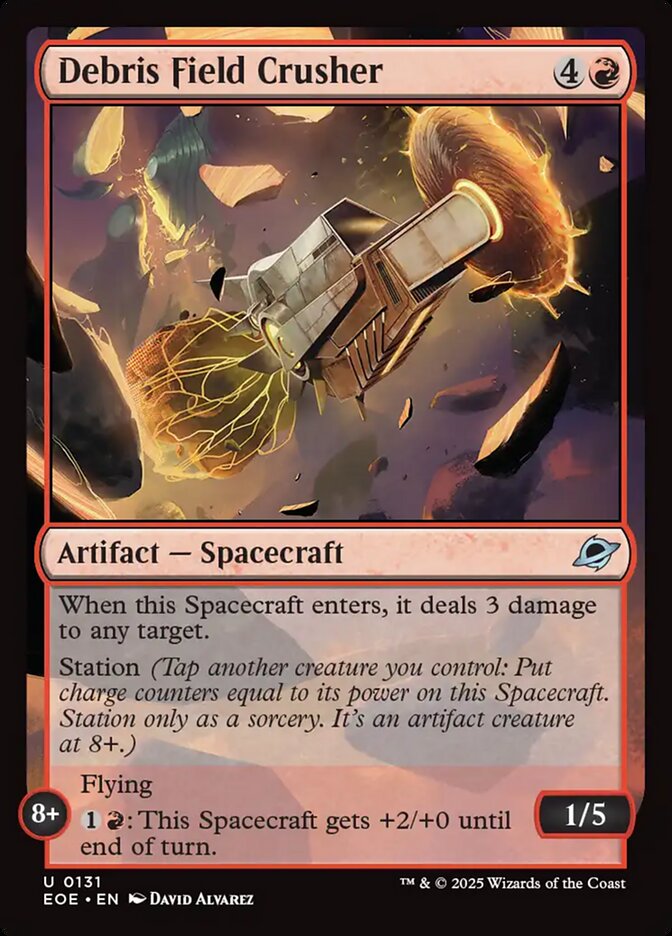 Debris Field Crusher – Uncommon Magic: The Gathering card from Edge of Eternities (#131)
