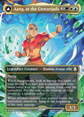 Aang, at the Crossroads // Aang, Destined Savior – Rare Magic: The Gathering card from Avatar: The Last Airbender (#304)