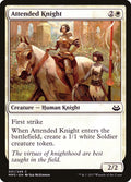 Attended Knight – Common Magic: The Gathering card from Modern Masters 2017 (#1)