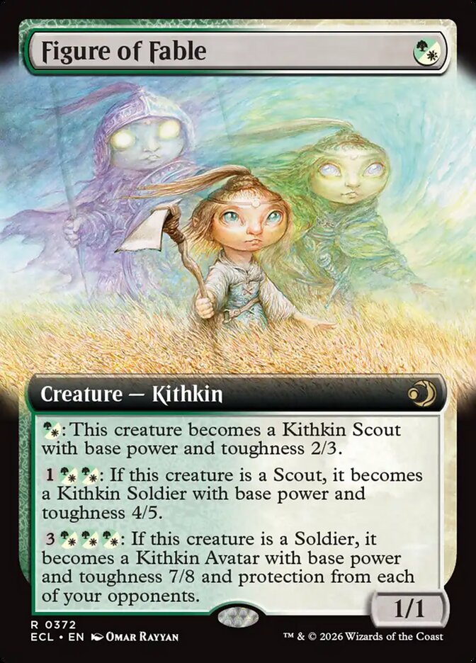 Figure of Fable – Rare Magic: The Gathering card from Lorwyn Eclipsed (#372)
