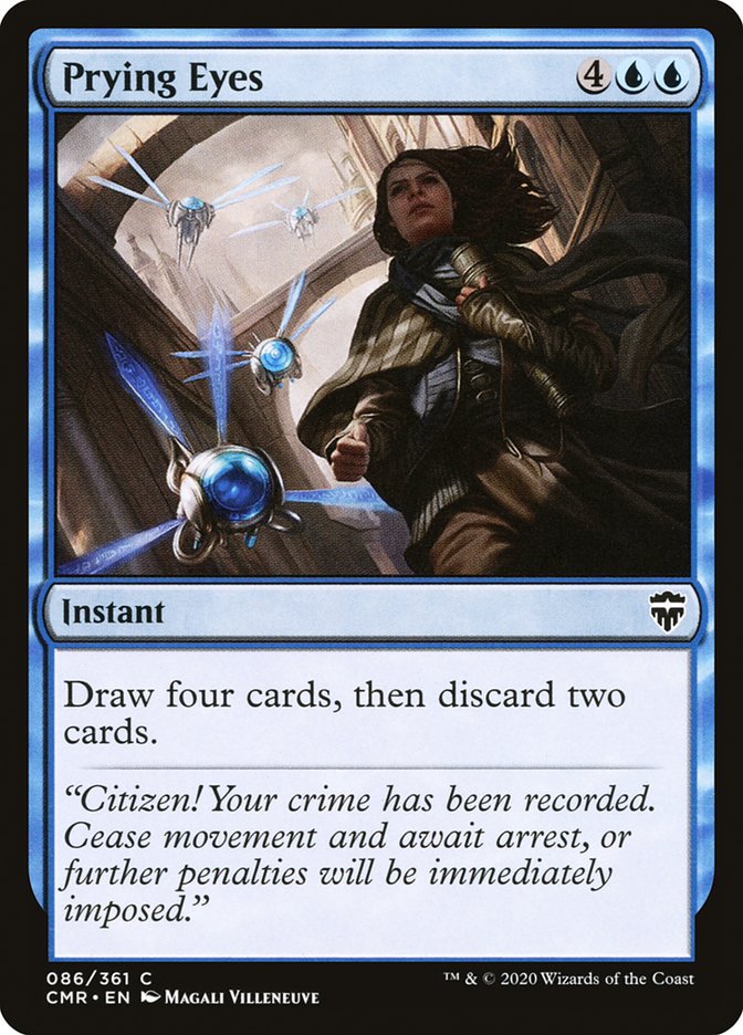 Prying Eyes – Common Magic: The Gathering card from Commander Legends (#86)