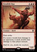 Fiendish Duo – Mythic Magic: The Gathering card from Murders at Karlov Manor Commander (#153)