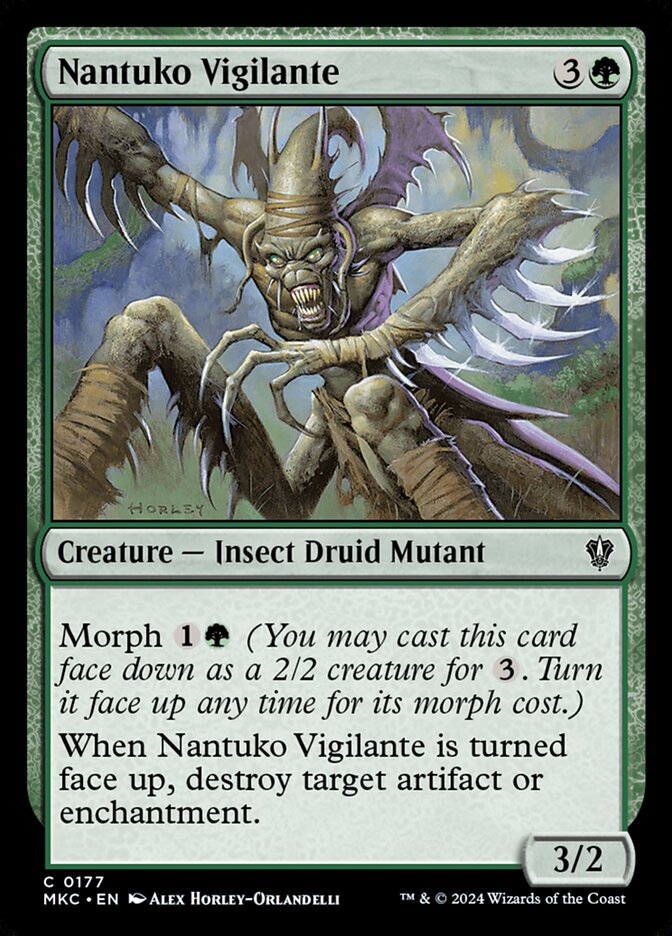 Nantuko Vigilante – Common Magic: The Gathering card from Murders at Karlov Manor Commander (#177)