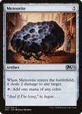 Meteorite – Uncommon Magic: The Gathering card from Core Set 2021 (#233)
