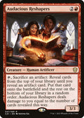 Audacious Reshapers – Rare Magic: The Gathering card from Commander 2021 (#47)