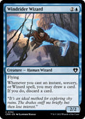 Windrider Wizard – Common Magic: The Gathering card from Commander Masters (#134)