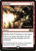 Banefire – Rare Magic: The Gathering card from Core Set 2019 Promos (#130s)