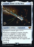 Andúril, Flame of the West – Mythic Magic: The Gathering card from Tales of Middle-earth Promos (#236s)
