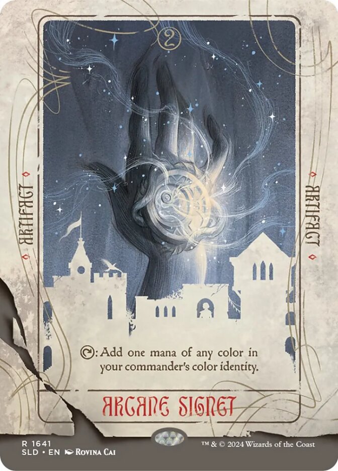 Arcane Signet – Rare Magic: The Gathering card from Secret Lair Drop (#1641)