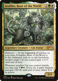 Arahbo, Roar of the World – Mythic Magic: The Gathering card from Secret Lair Drop (#25)