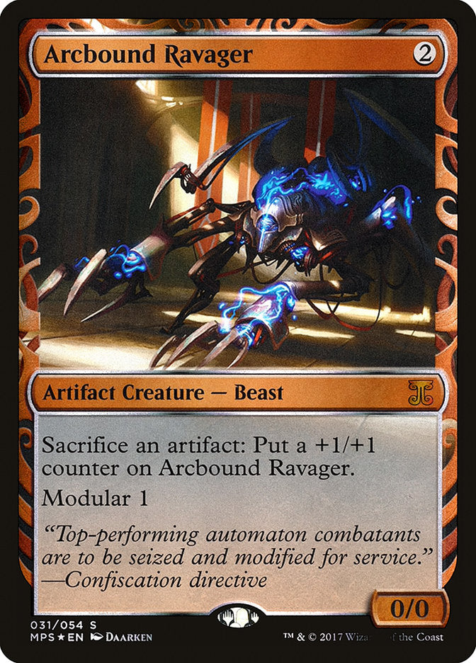 Arcbound Ravager – Special Magic: The Gathering card from Kaladesh Inventions (#31)