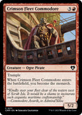 Crimson Fleet Commodore – Common Magic: The Gathering card from Commander Masters (#211)