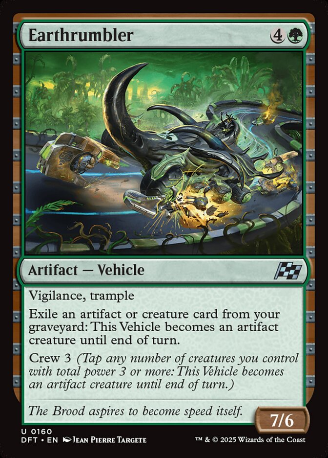 Earthrumbler – Uncommon Magic: The Gathering card from Aetherdrift (#160)