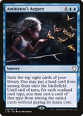 Aminatou's Augury – Rare Magic: The Gathering card from Commander 2018 (#6)