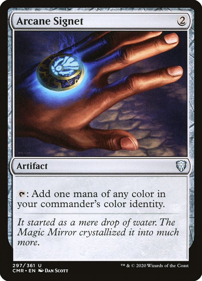 Arcane Signet – Uncommon Magic: The Gathering card from Commander Legends (#297)