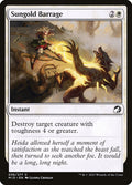 Sungold Barrage – Common Magic: The Gathering card from Innistrad: Midnight Hunt (#36)