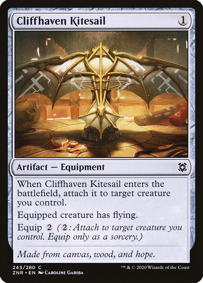 Cliffhaven Kitesail – Common Magic: The Gathering card from Zendikar Rising (#243)