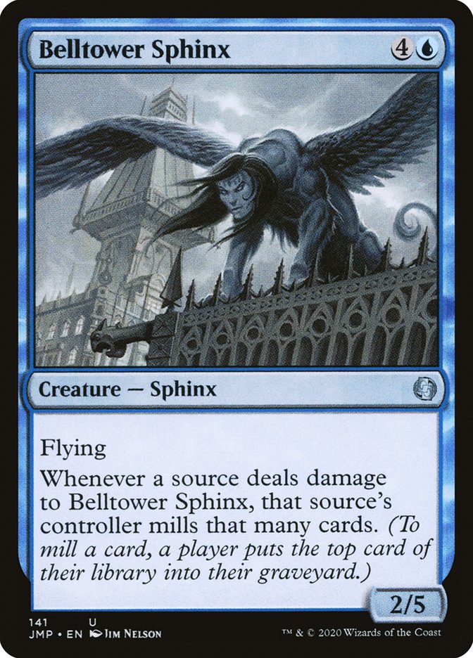 Belltower Sphinx – Uncommon Magic: The Gathering card from Jumpstart (#141)