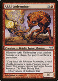 Akki Underminer – Uncommon Magic: The Gathering card from Champions of Kamigawa (#155)