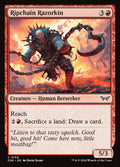 Ripchain Razorkin – Common Magic: The Gathering card from Duskmourn: House of Horror (#154)