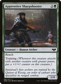 Apprentice Sharpshooter – Common Magic: The Gathering card from Innistrad: Crimson Vow (#185)