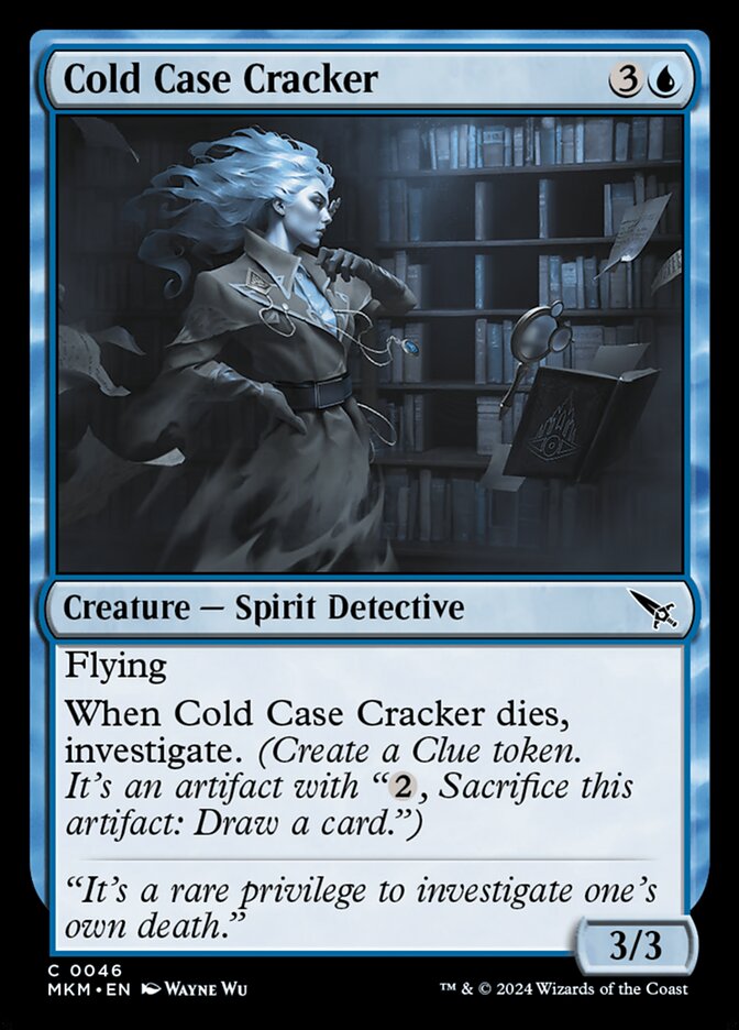 Cold Case Cracker – Common Magic: The Gathering card from Murders at Karlov Manor (#46)
