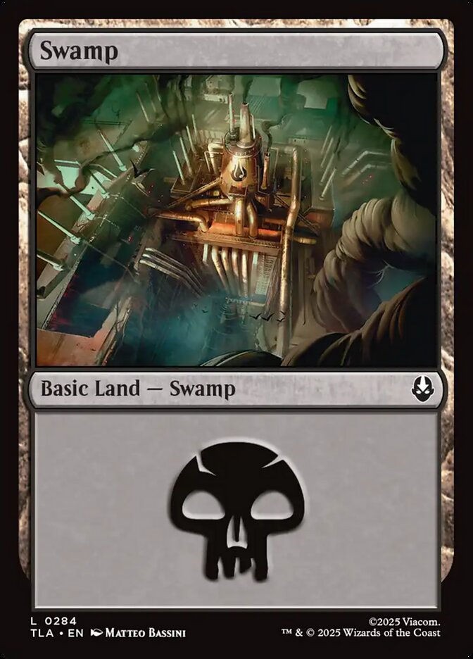 Swamp – Common Magic: The Gathering card from Avatar: The Last Airbender (#284)
