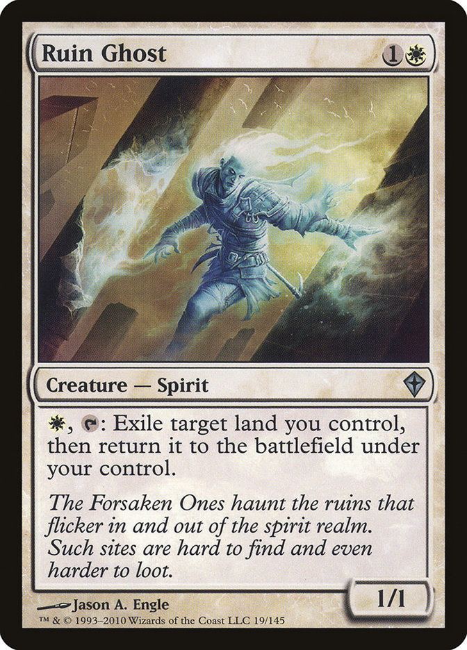 Ruin Ghost – Uncommon Magic: The Gathering card from Worldwake (#19)