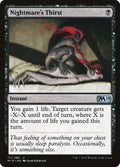 Nightmare's Thirst – Uncommon Magic: The Gathering card from Core Set 2019 (#111)