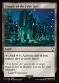 Temple of the False God – Uncommon Magic: The Gathering card from Final Fantasy Commander (#438)