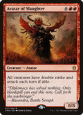 Avatar of Slaughter – Rare Magic: The Gathering card from Commander Anthology (#77)