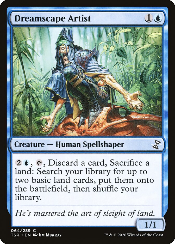 Dreamscape Artist – Common Magic: The Gathering card from Time Spiral Remastered (#64)