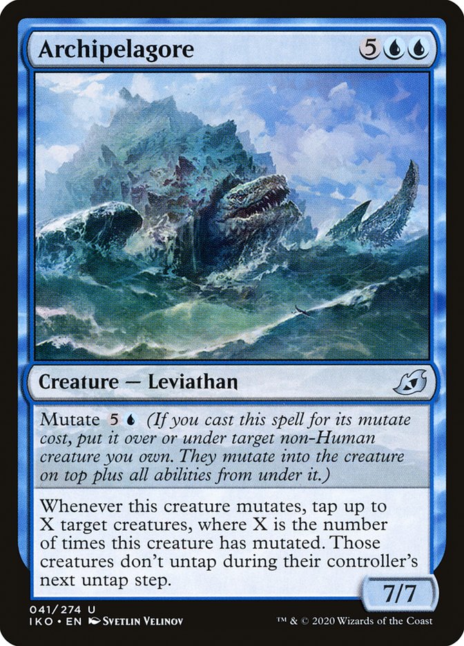 Archipelagore – Uncommon Magic: The Gathering card from Ikoria: Lair of Behemoths (#41)
