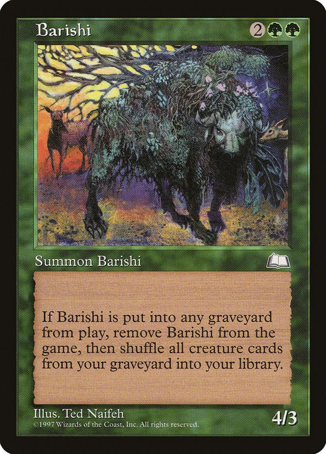 Barishi – Uncommon Magic: The Gathering card from Weatherlight (#119)