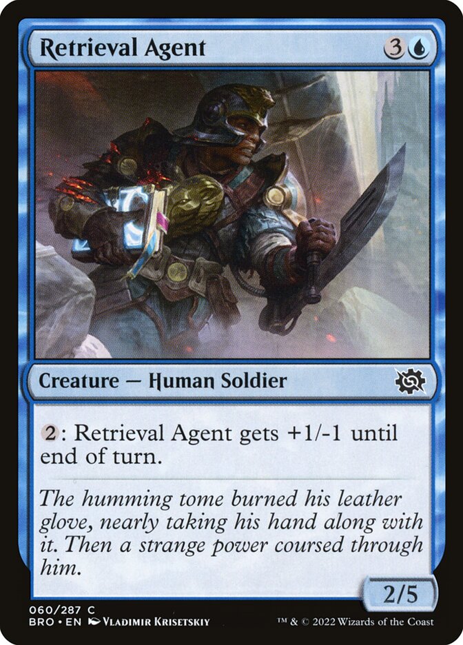 Retrieval Agent – Common Magic: The Gathering card from The Brothers' War (#60)
