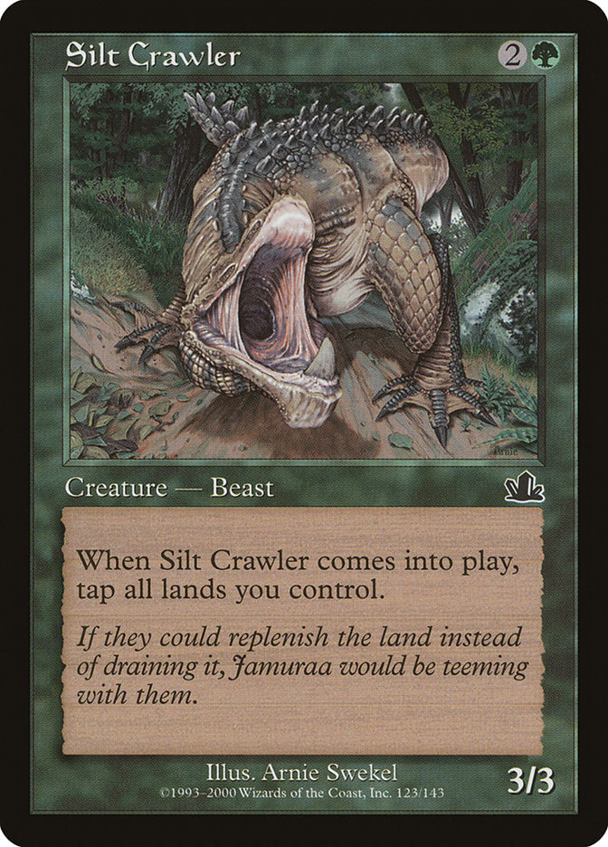 Silt Crawler – Common Magic: The Gathering card from Prophecy (#123)