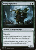 Avenging Hunter – Common Magic: The Gathering card from Commander Legends: Battle for Baldur's Gate (#215)
