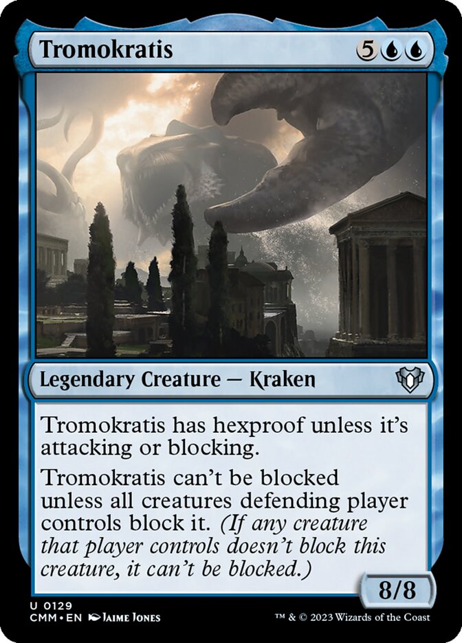 Tromokratis – Uncommon Magic: The Gathering card from Commander Masters (#129)