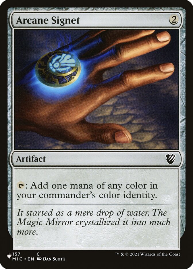 Arcane Signet – Common Magic: The Gathering card from The List (#MIC-157)