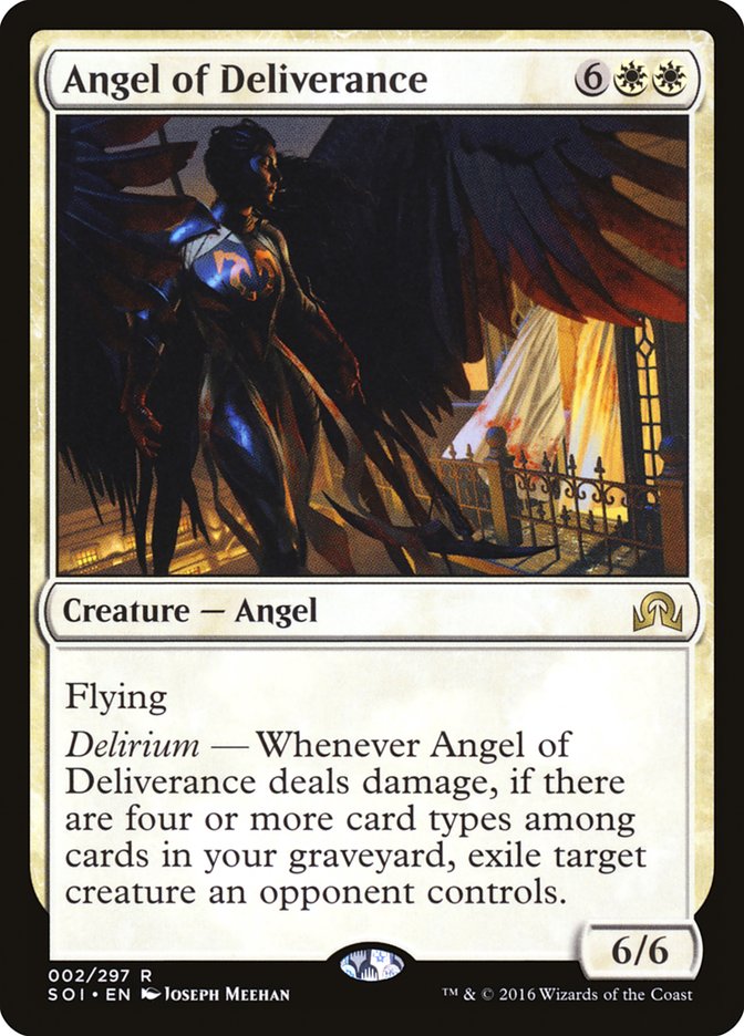 Angel of Deliverance – Rare Magic: The Gathering card from Shadows over Innistrad (#2)